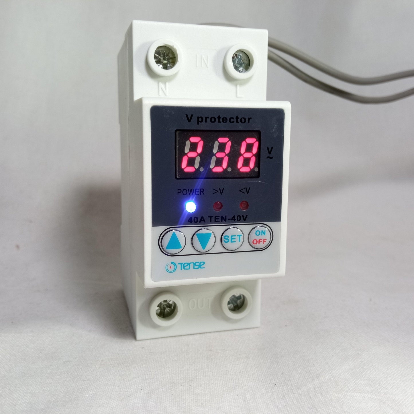 Tense Over and Under Voltage Relay Protective Device V-Protector Protector VP-40A in Pakistan - industryparts.pk