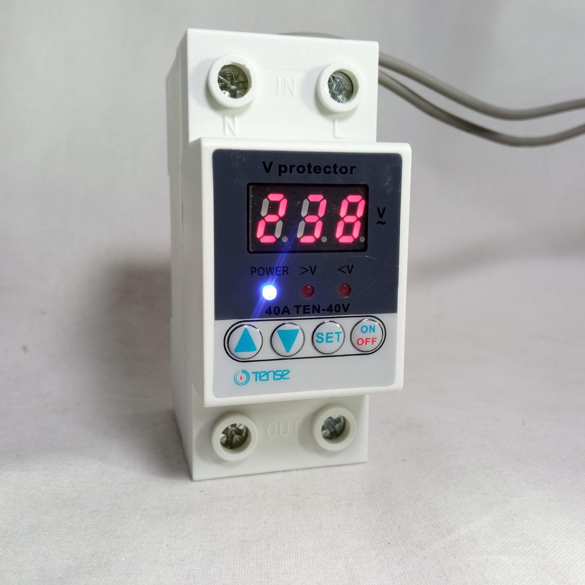 Tense Over and Under Voltage Relay Protective Device V-Protector Protector VP-40A in Pakistan - industryparts.pk