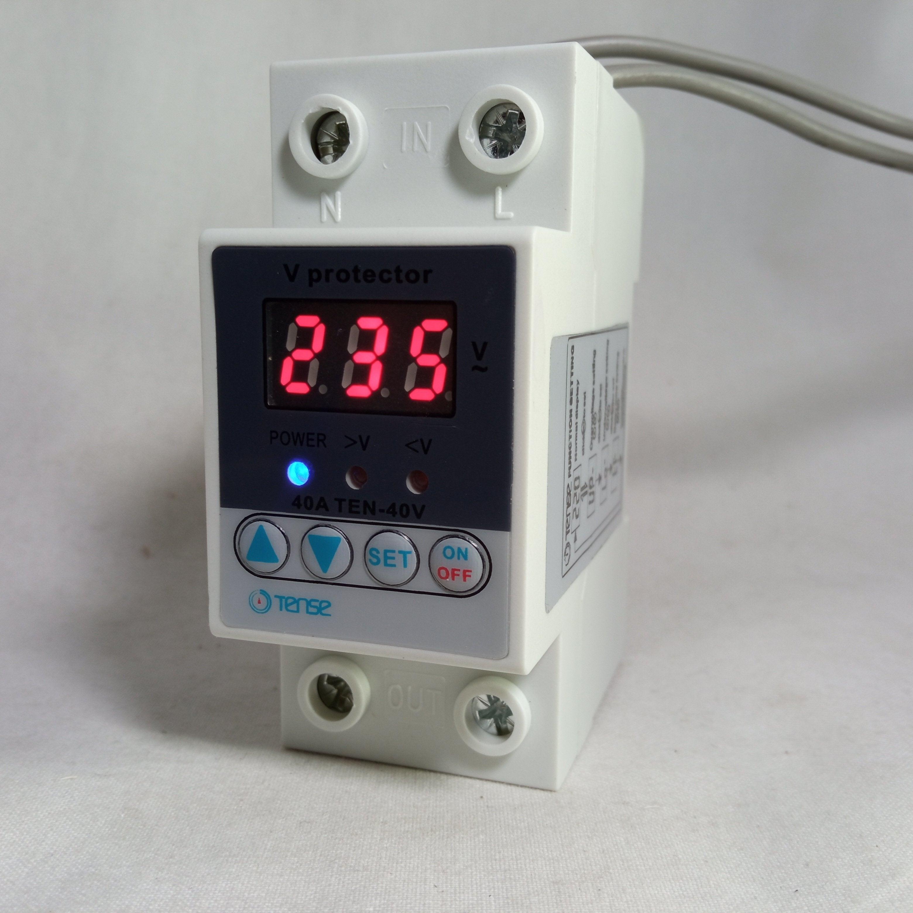 Tense Over and Under Voltage Relay Protective Device V-Protector Protector VP-40A in Pakistan - industryparts.pk