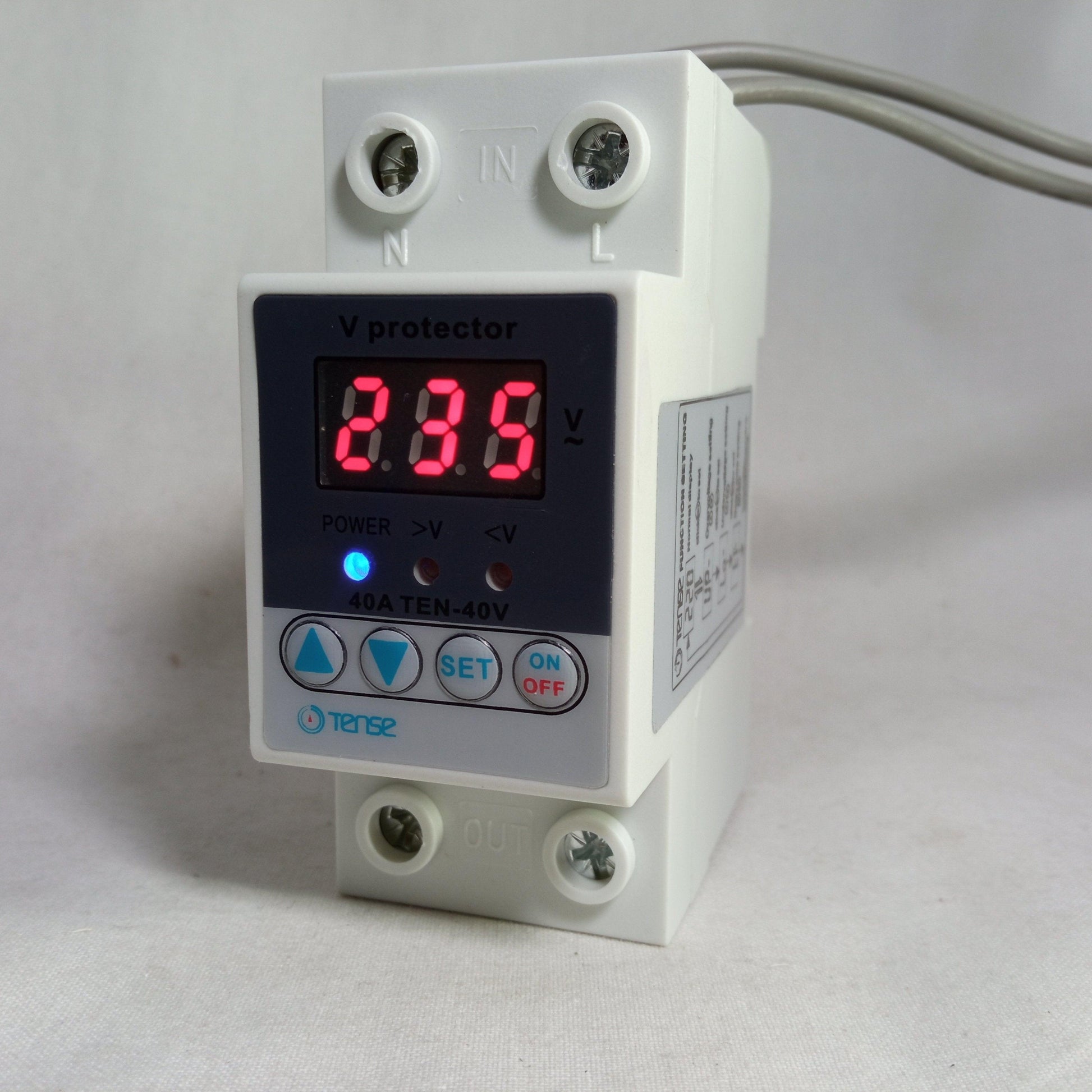 Tense Over and Under Voltage Relay Protective Device V-Protector Protector VP-40A in Pakistan - industryparts.pk