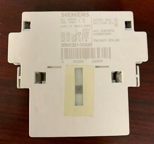 3RH1921-1EA20 SIEMENS Auxiliary Contact Block - industryparts.pk