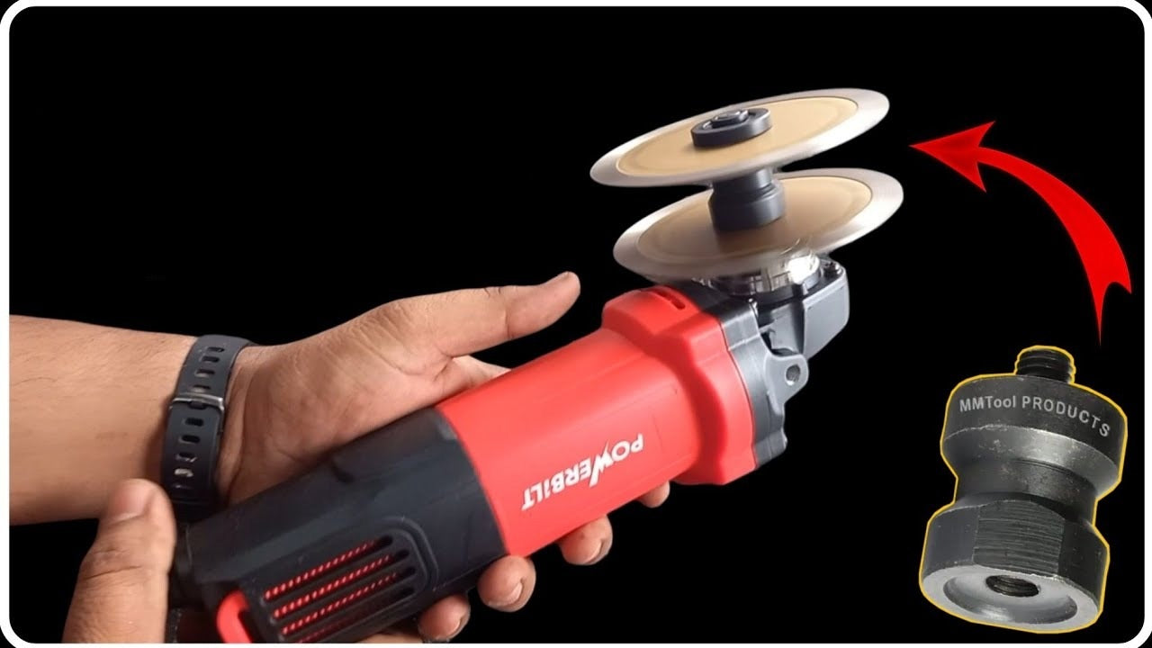 4-Inch Angle Grinder Double Blade Adapter for Diamond in Pakistan