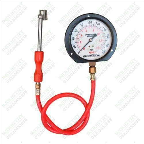 4 inch/100 mm Tire Air Pressure Gauge, For Tyre in Pakistan - industryparts.pk