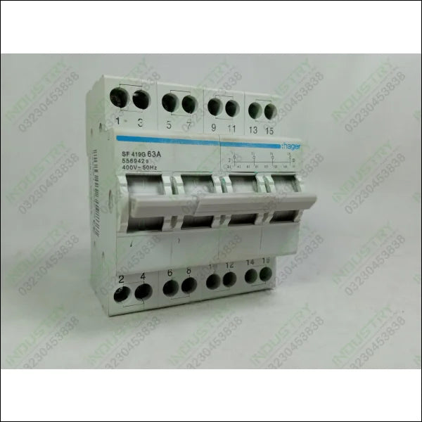 4 Pole Din Rail Change Over Switch SF 419G 63A 400V in Pakistan - industryparts.pk