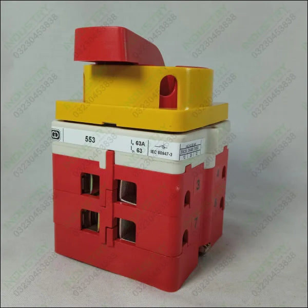 4 Pole Rotary Isolator Switch Standard 63A IEC 60947-3 in Pakistan - industryparts.pk