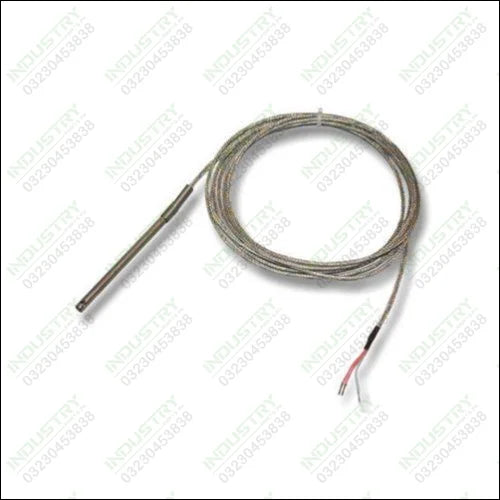 4" Stainless Steel RTD PT100  Thermistor Sensor Probe - industryparts.pk