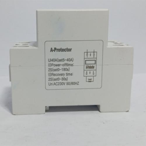 40A 230V Adjustable Ampere Over Protector Relay Breaker with Over Current Protection in Pakistan - industryparts.pk