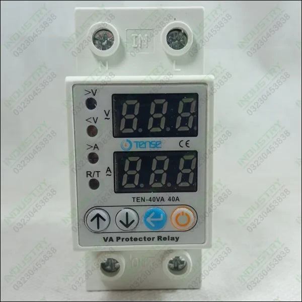 40A 220V Adjustable Over/Under Voltage and Current Protection Relay