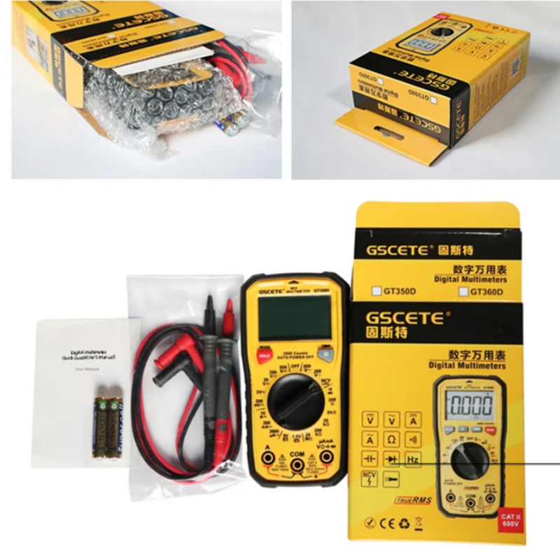 GSCETE GT-350D Universal Professional Digital Multímeter in Pakistan