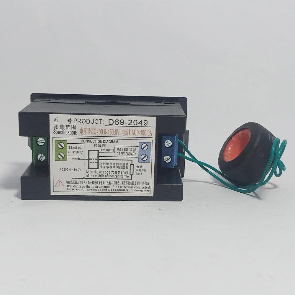 D69-2049 Power Energy Meter Voltmeter Ammeter 4in1 meter in Pakistan - industryparts.pk