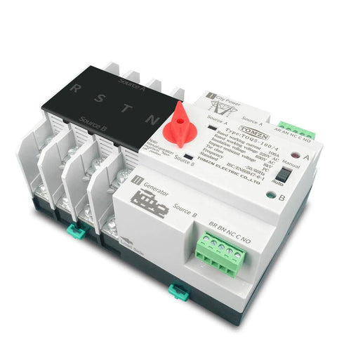 4P Three Phase ATS Dual Power Automatic Transfer Switch in Pakistan