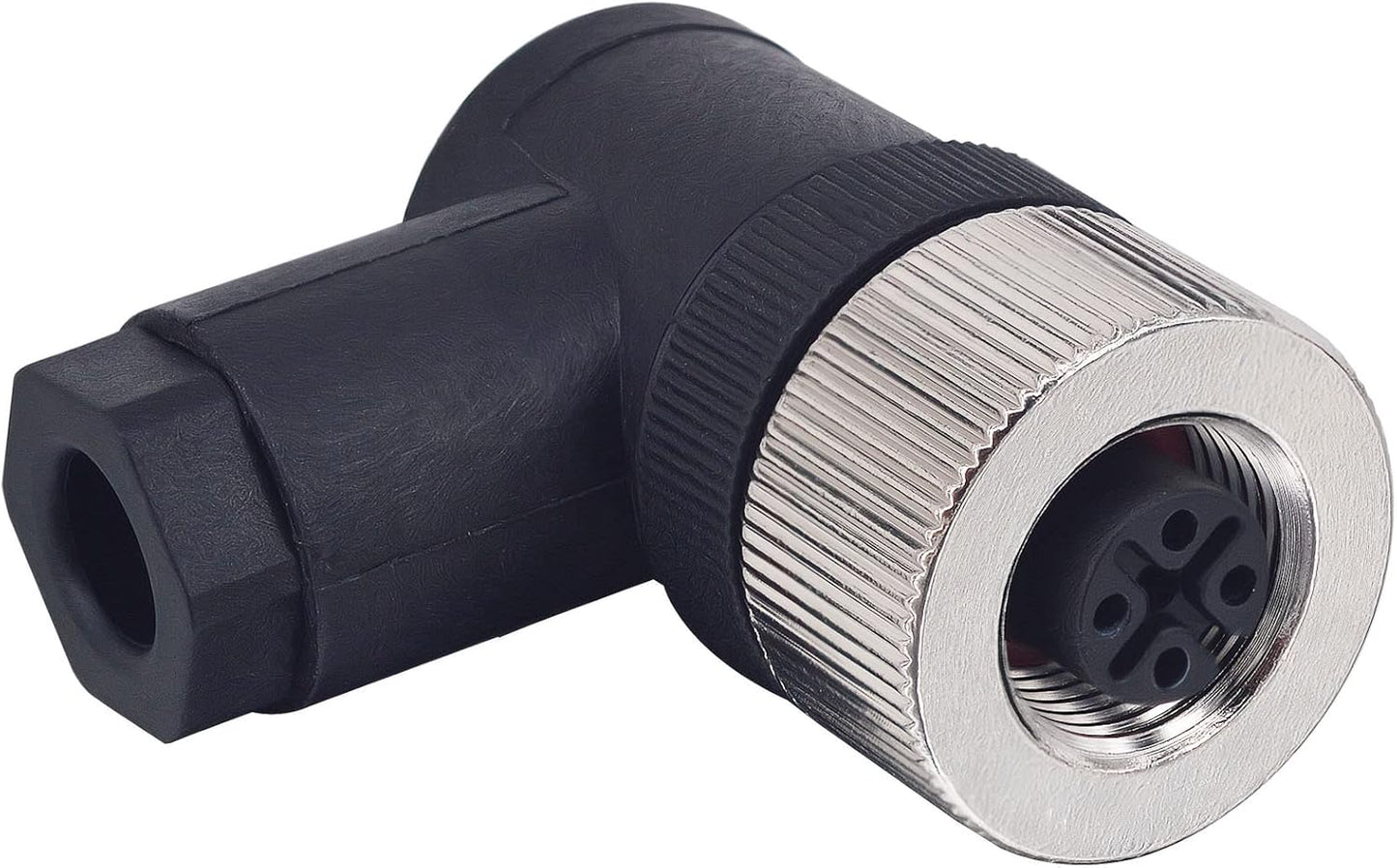 4 pin M12 Female Circular Right Angel Sensor Connector