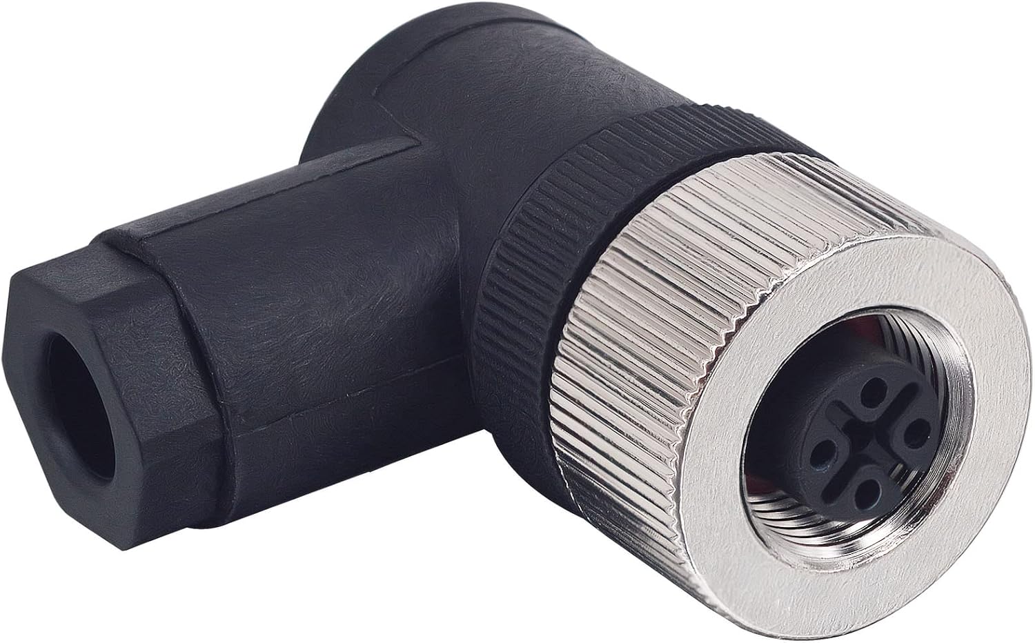 4 pin M12 Female Circular Right Angel Sensor Connector