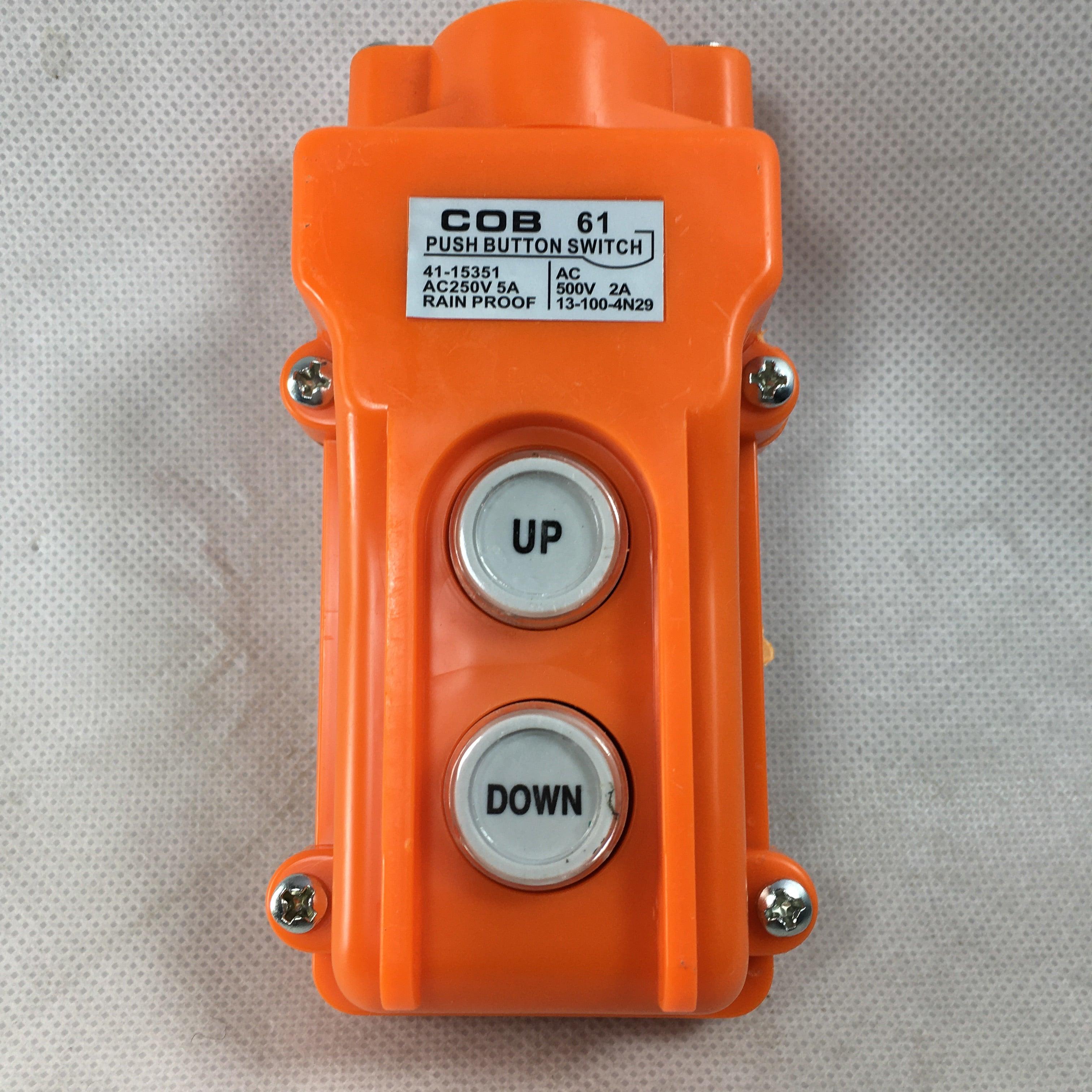 COB-61 Push Button Switch UP-DOWN Rain Proof in Pakistan - industryparts.pk