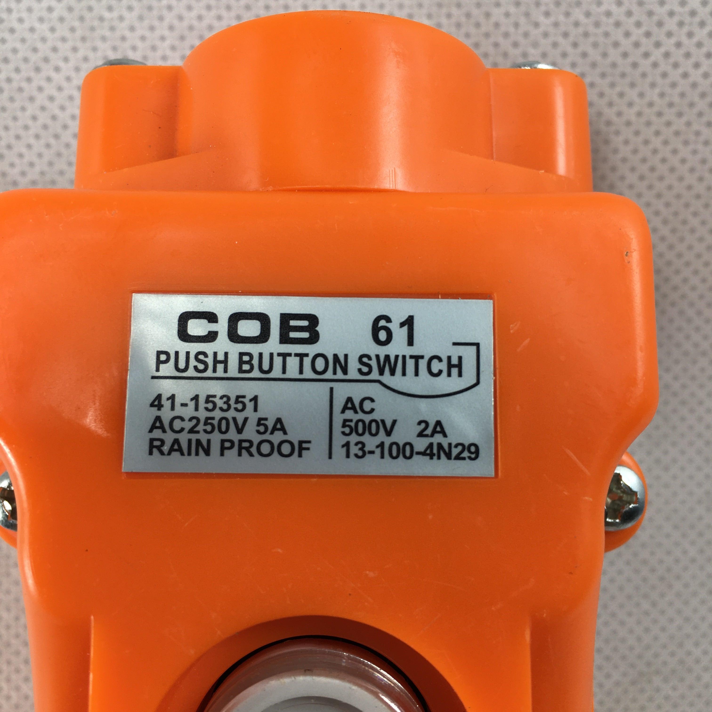 COB-61 Push Button Switch UP-DOWN Rain Proof in Pakistan - industryparts.pk