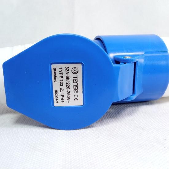 Tense IP44 32Amp 3Pin Industrial Socket in Pakistan - industryparts.pk
