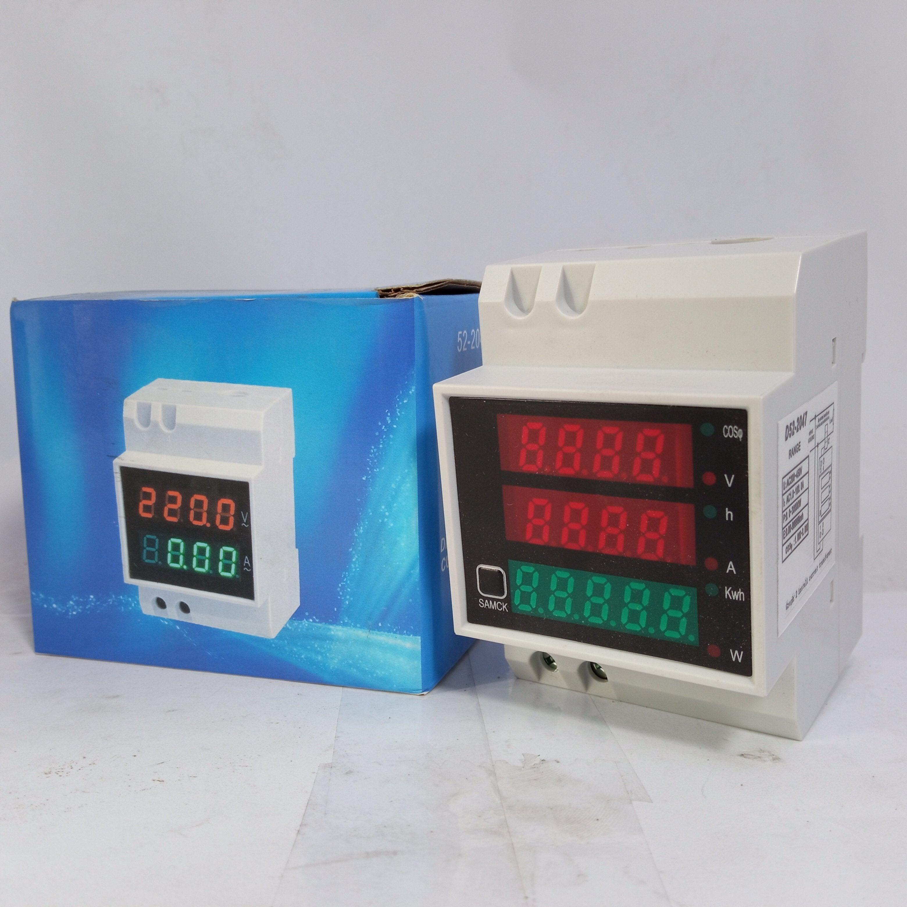 D52-2047 Current Voltage Power Energy Meter Digital Voltmeter AC 200-450V - industryparts.pk