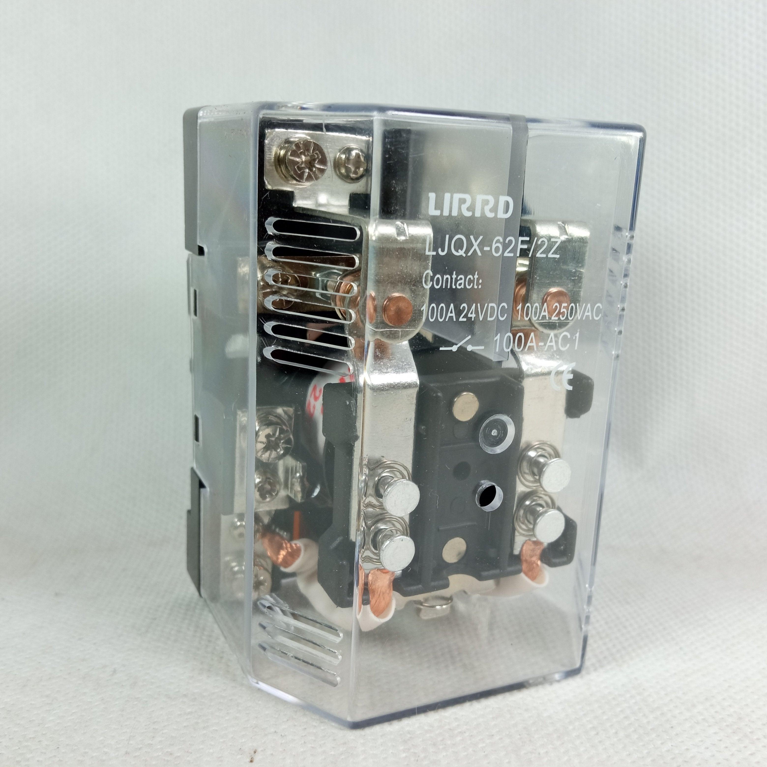 LIRRD LJQX-62F 2Z High Power Relay 100A High Current 24VDC in Pakistan - industryparts.pk