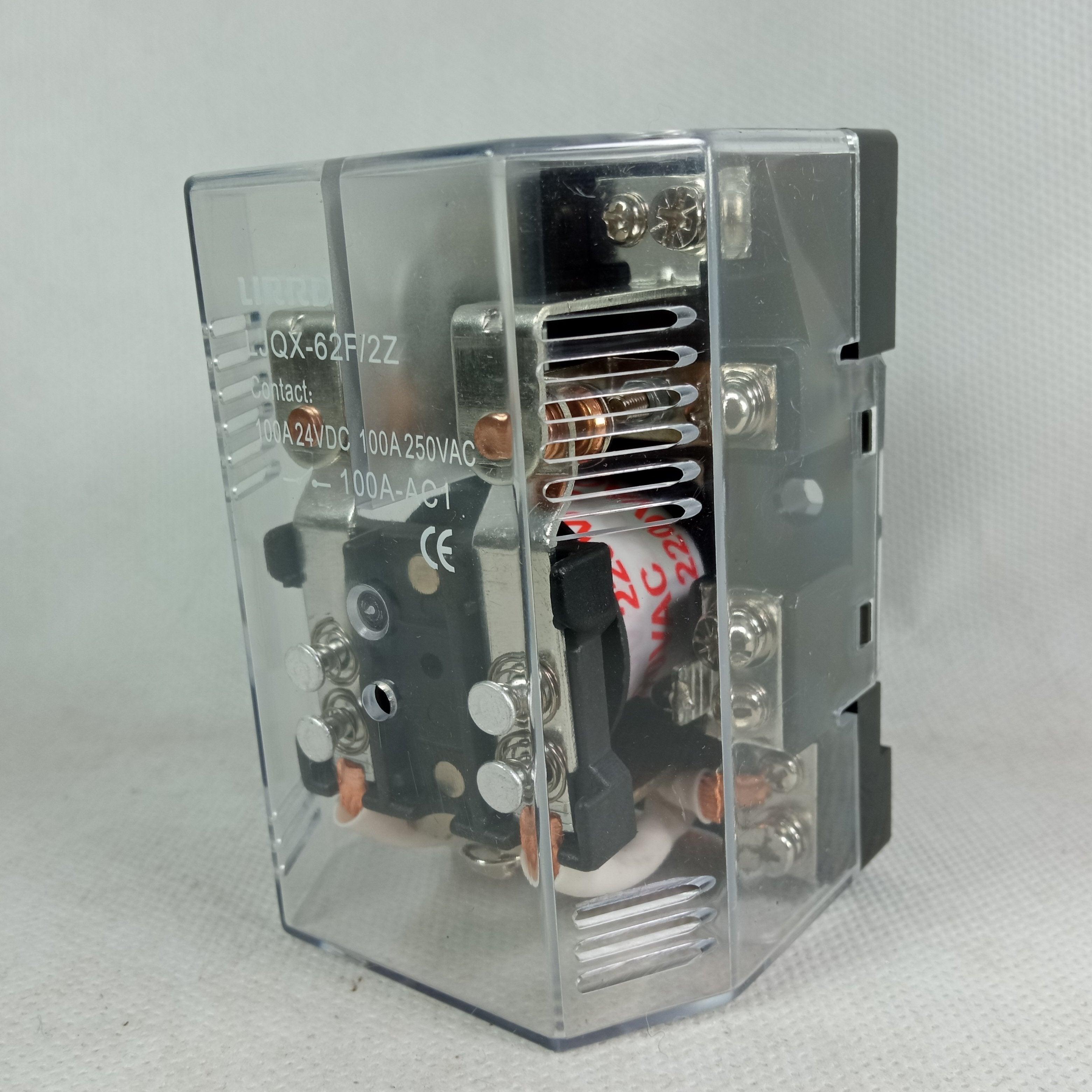 LIRRD LJQX-62F 2Z High Power Relay 100A High Current 24VDC in Pakistan - industryparts.pk