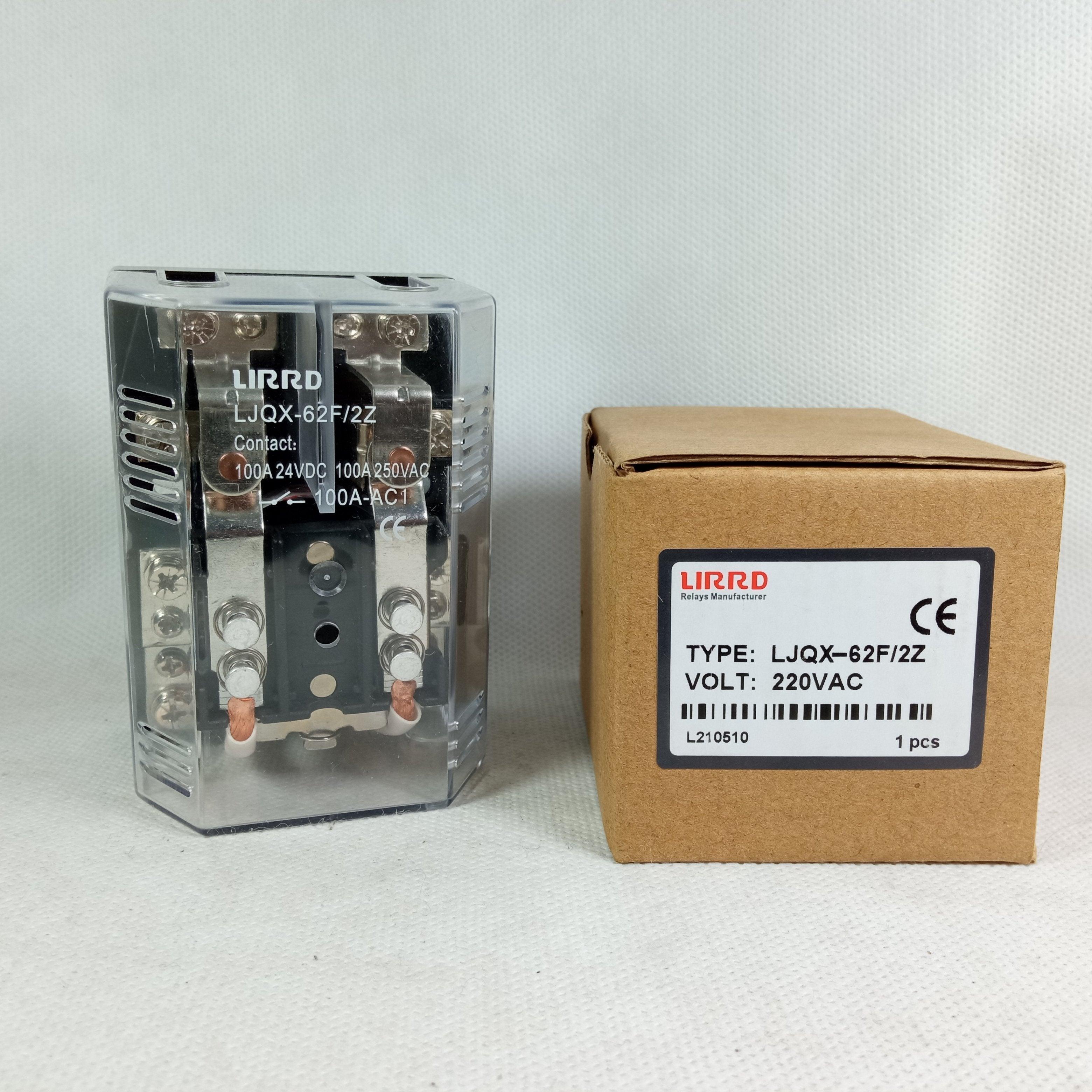 LIRRD LJQX-62F 2Z High Power Relay 100A High Current 24VDC in Pakistan - industryparts.pk