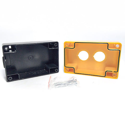 Switch Hole Box for 22mm Push Button Plastic in Pakistan