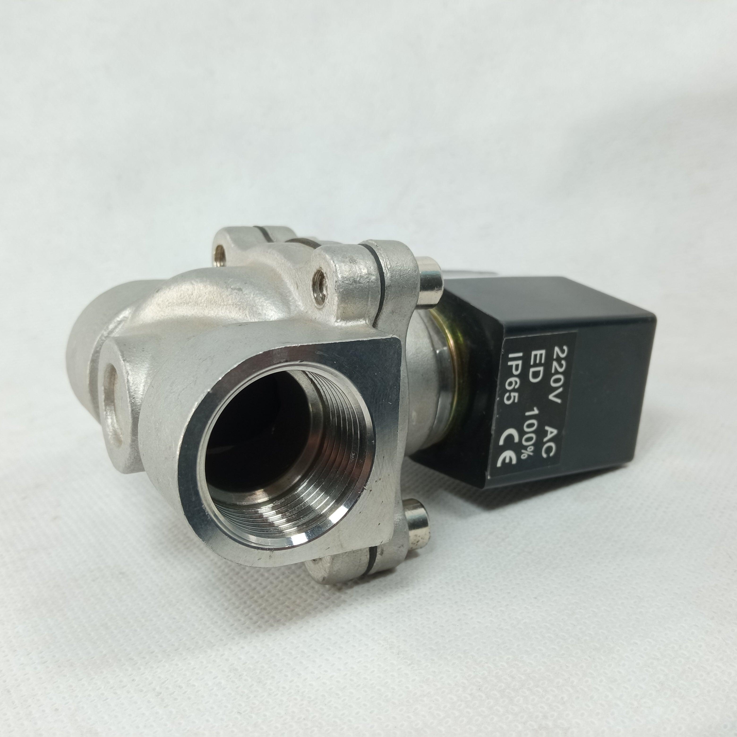 Solenoid Valve SS AC220V in Pakistan - industryparts.pk