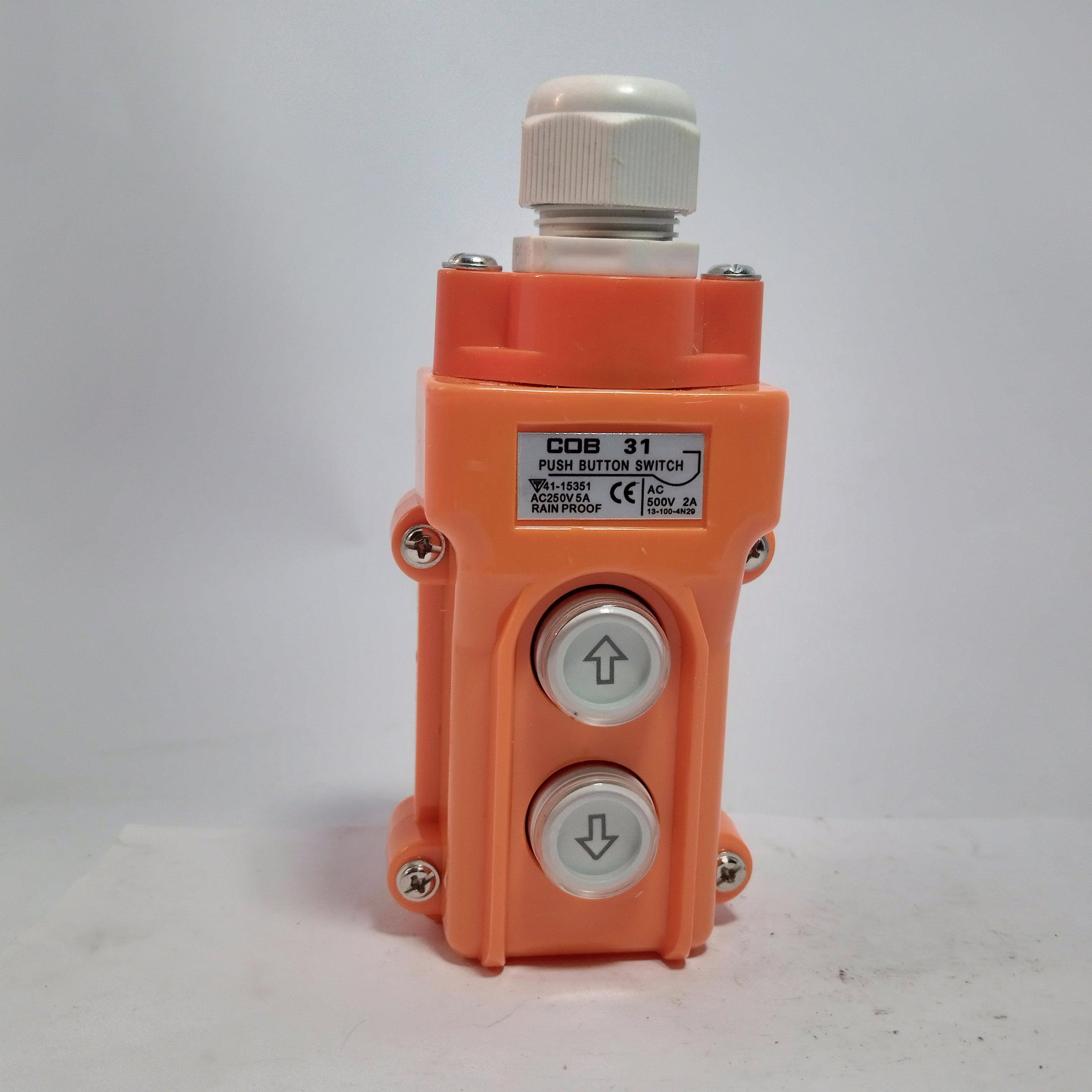 COB-31 Up down Lifting Crane Push Button Switch, waterproof in Pakistan - industryparts.pk