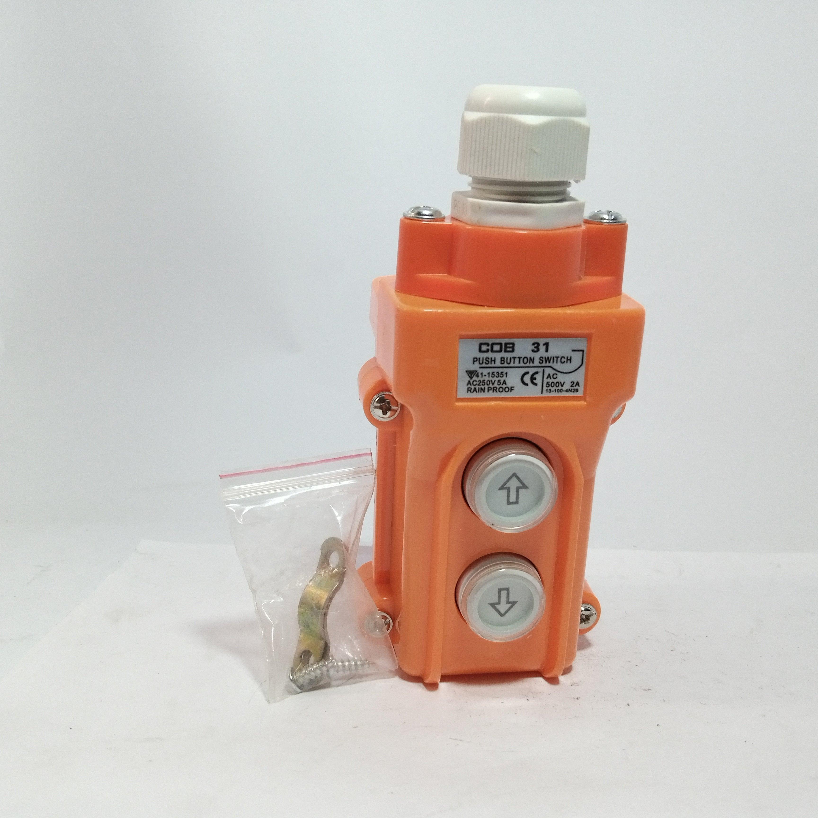 COB-31 Up down Lifting Crane Push Button Switch, waterproof in Pakistan - industryparts.pk