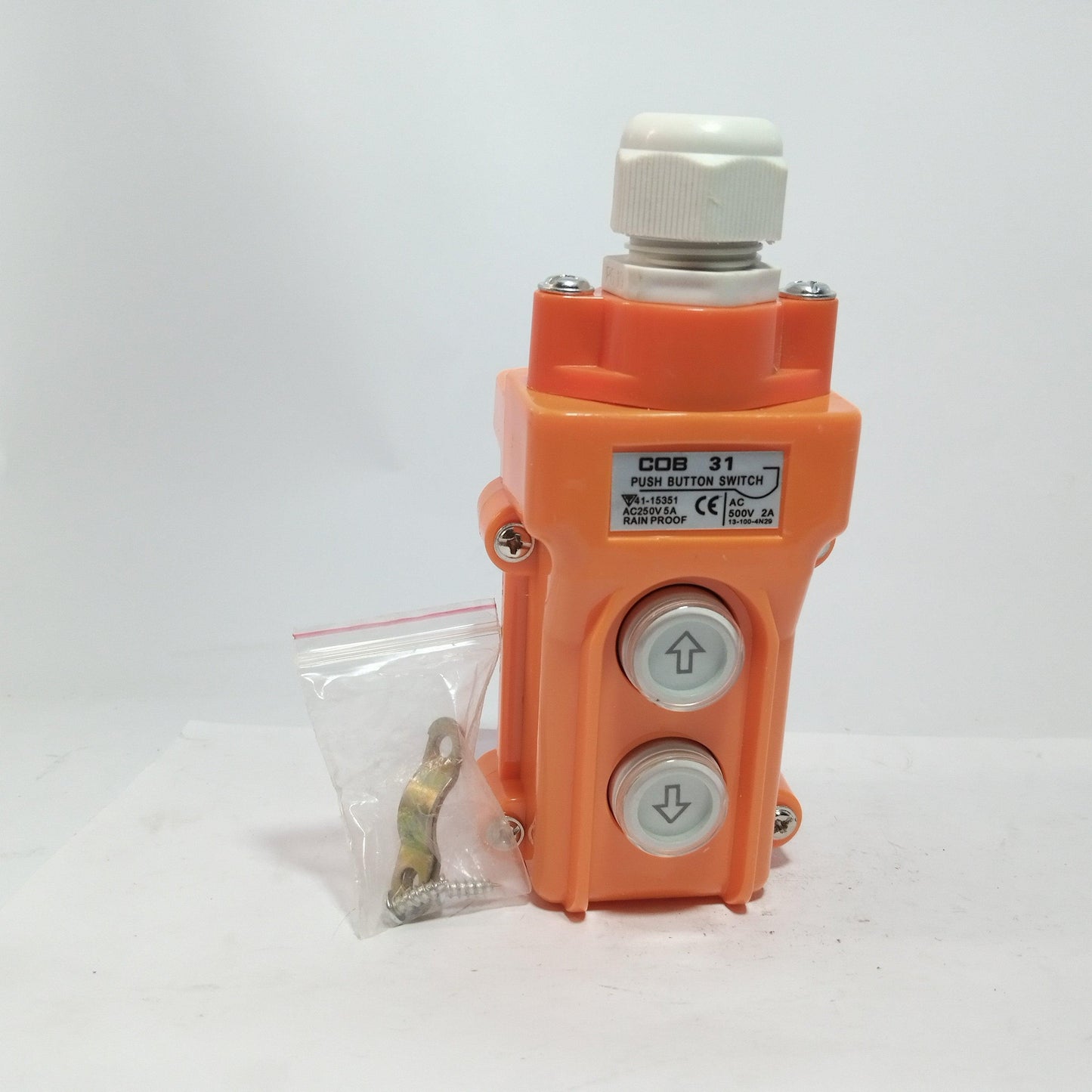 COB-31 Up down Lifting Crane Push Button Switch, waterproof in Pakistan - industryparts.pk