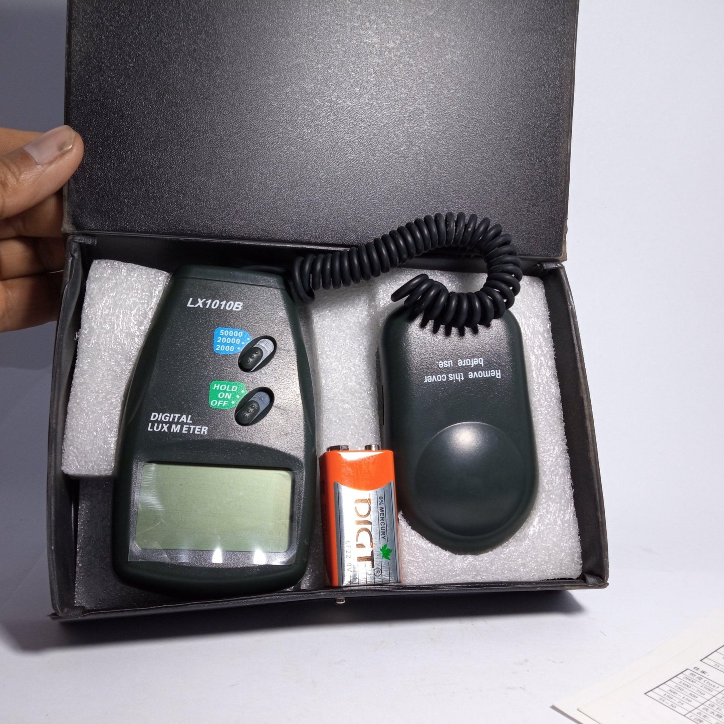 LX1010B Digital Lux Meter Photometer - industryparts.pk
