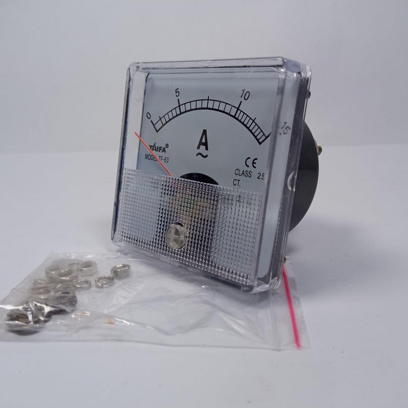 TAIFA TF-60 15A Panel Meter, Ampere Meter - industryparts.pk