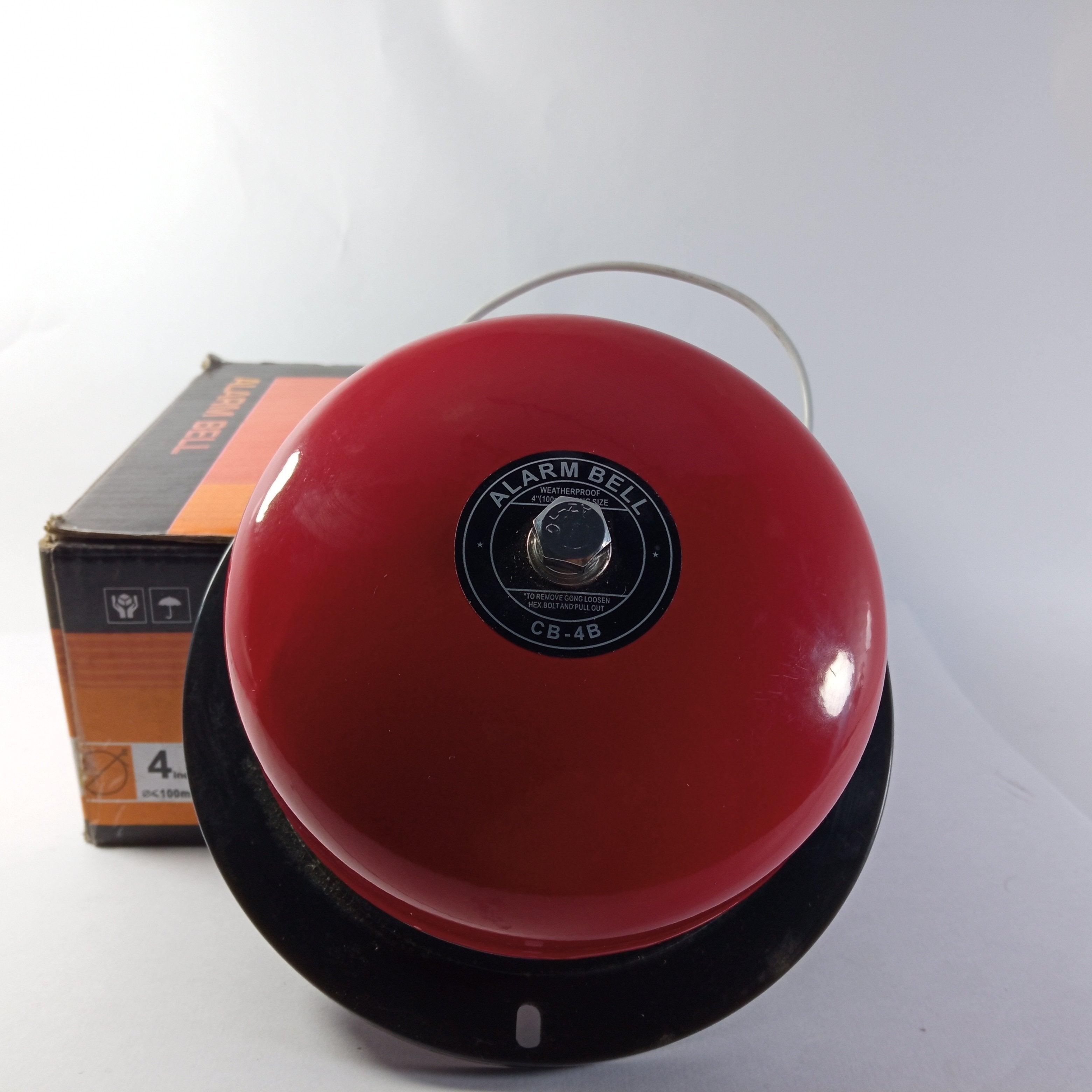 CB-4B Industrial Electric Riser Hood AC220V Fire Alarm Bell - industryparts.pk