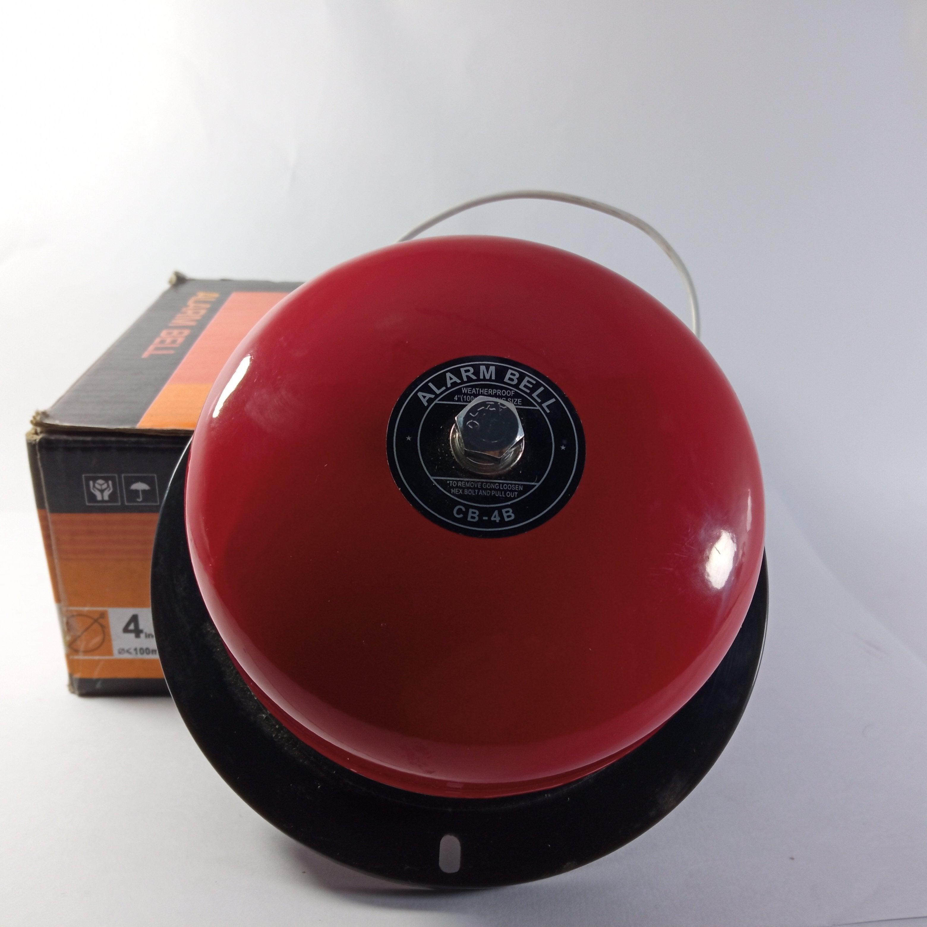 CB-4B Industrial Electric Riser Hood AC220V Fire Alarm Bell - industryparts.pk