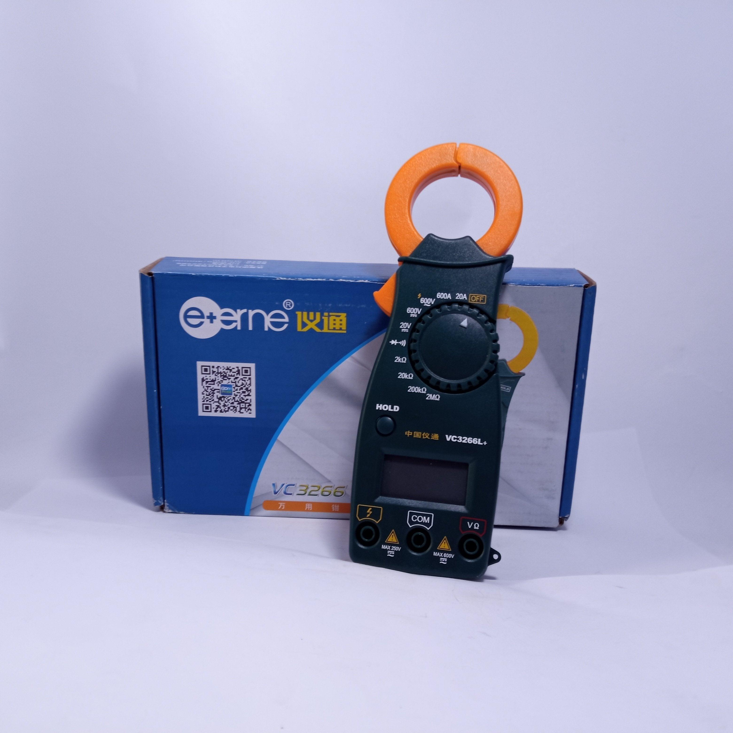 VC3266L+ Digital Clamp Meter Multimeter Electronic AC DC Tester Meter in Pakistan - industryparts.pk