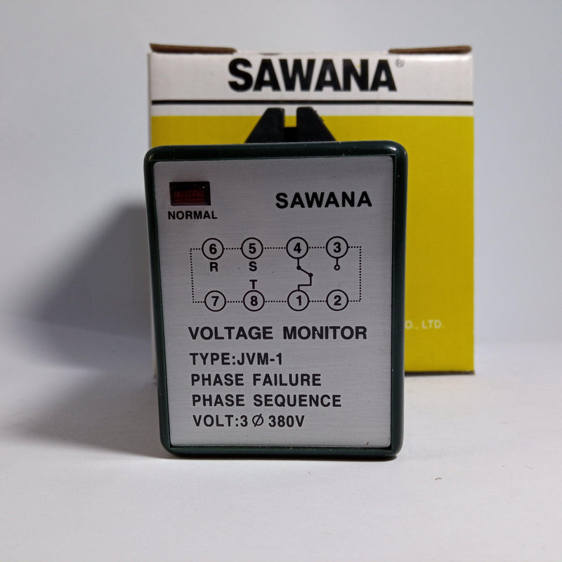 SAWANA JVM-1 Voltage Monitor Phase Failure,Phase Sequence - industryparts.pk