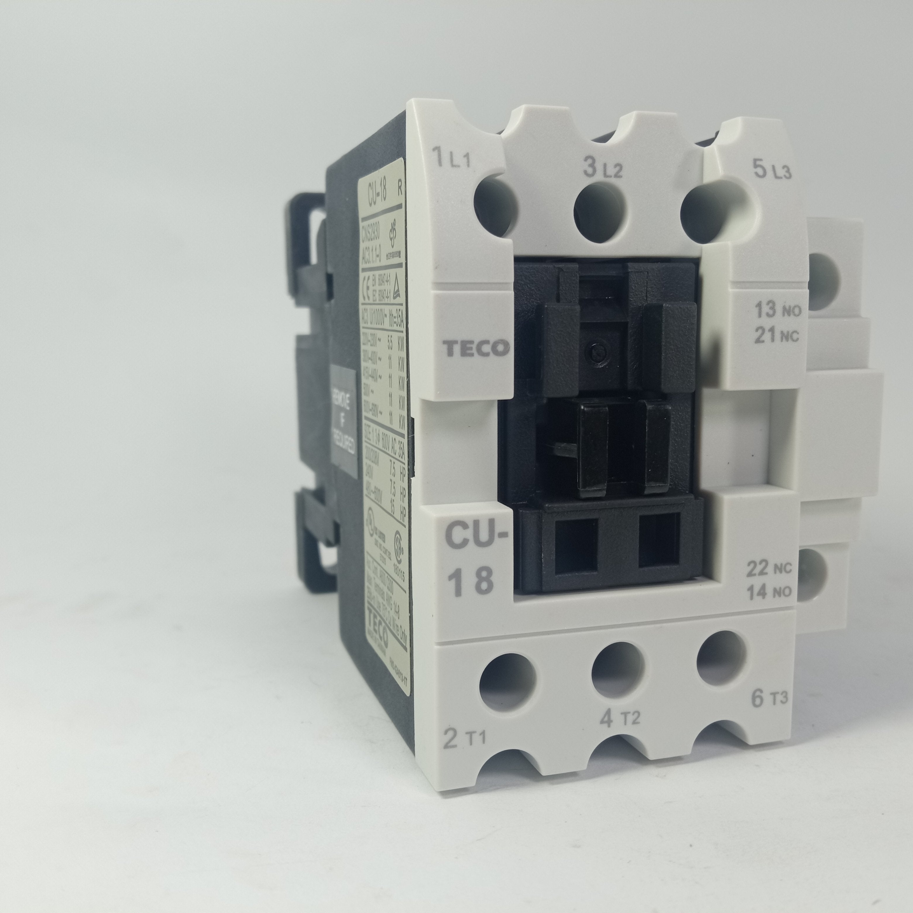 TECO Magnetic contactor Cu-11 to Cu-150 in Pakistan - industryparts.pk