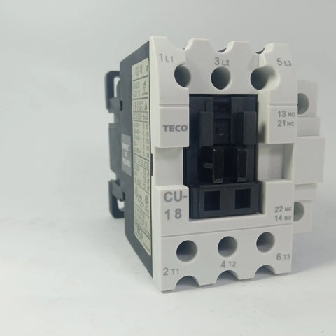 TECO Magnetic contactor Cu-11 to Cu-150 in Pakistan