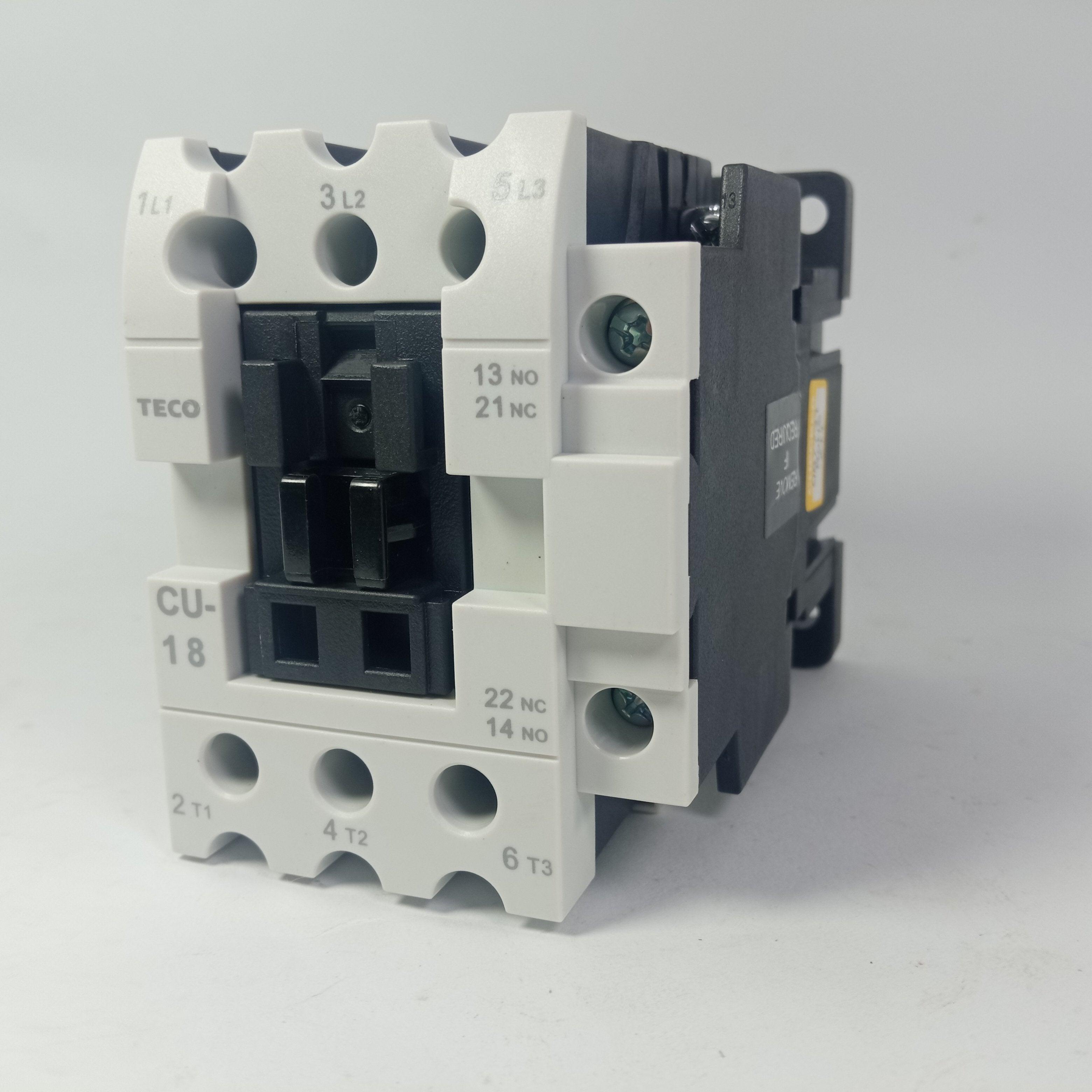 TECO Magnetic contactor Cu-11 to Cu-150 in Pakistan - industryparts.pk