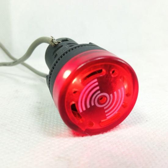 Buzzer with Red LED Light AD16-22SM ACDC220V 22mm Diameter in Pakistan - industryparts.pk
