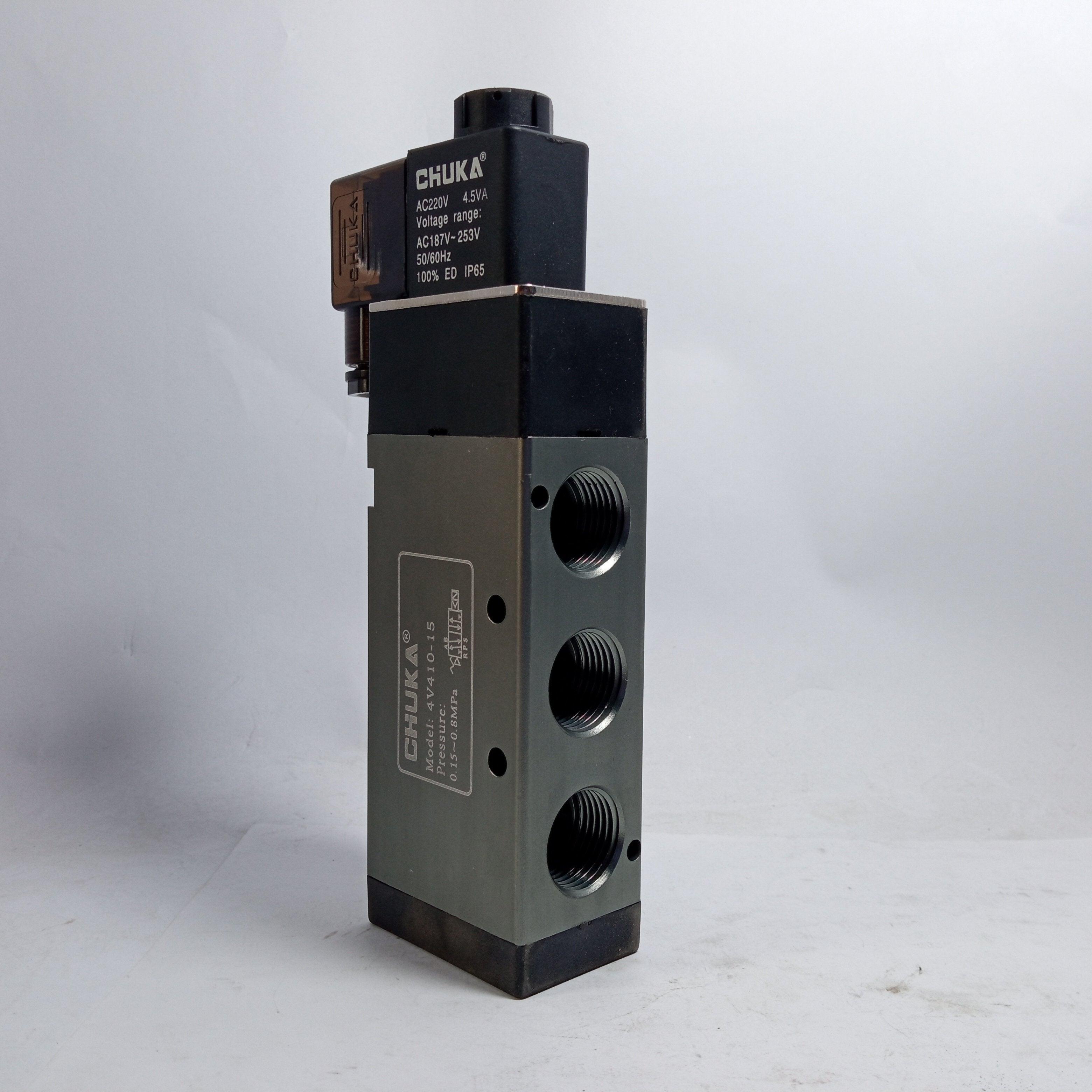 Solenoid Valve 4v210-08 4V310-10 4V410-15 two Way Valve (Chuka) - industryparts.pk