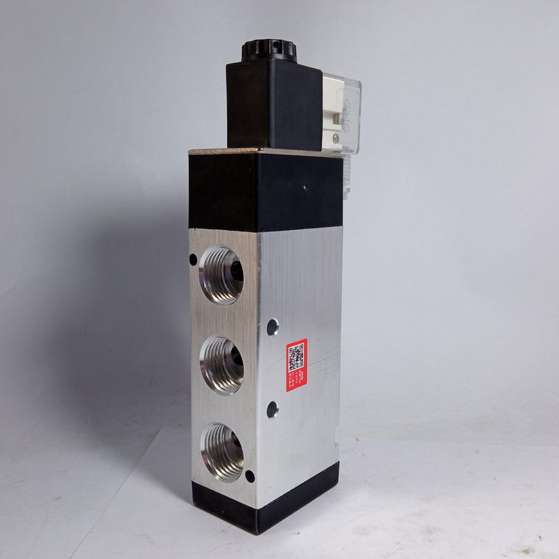 Two Five-Way Solenoid Valve 4V210-06 / 08 4V110-06 4V310-10 4V410-15 (SNS) - industryparts.pk