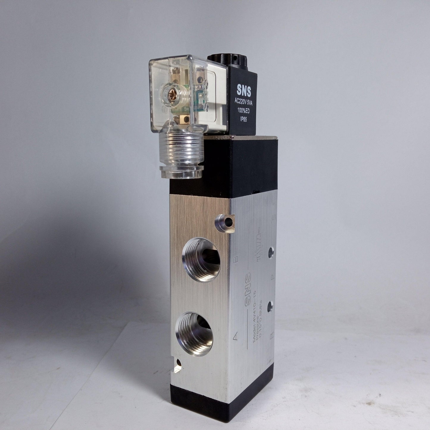 Two Five-Way Solenoid Valve 4V210-06 / 08 4V110-06 4V310-10 4V410-15 (SNS) - industryparts.pk