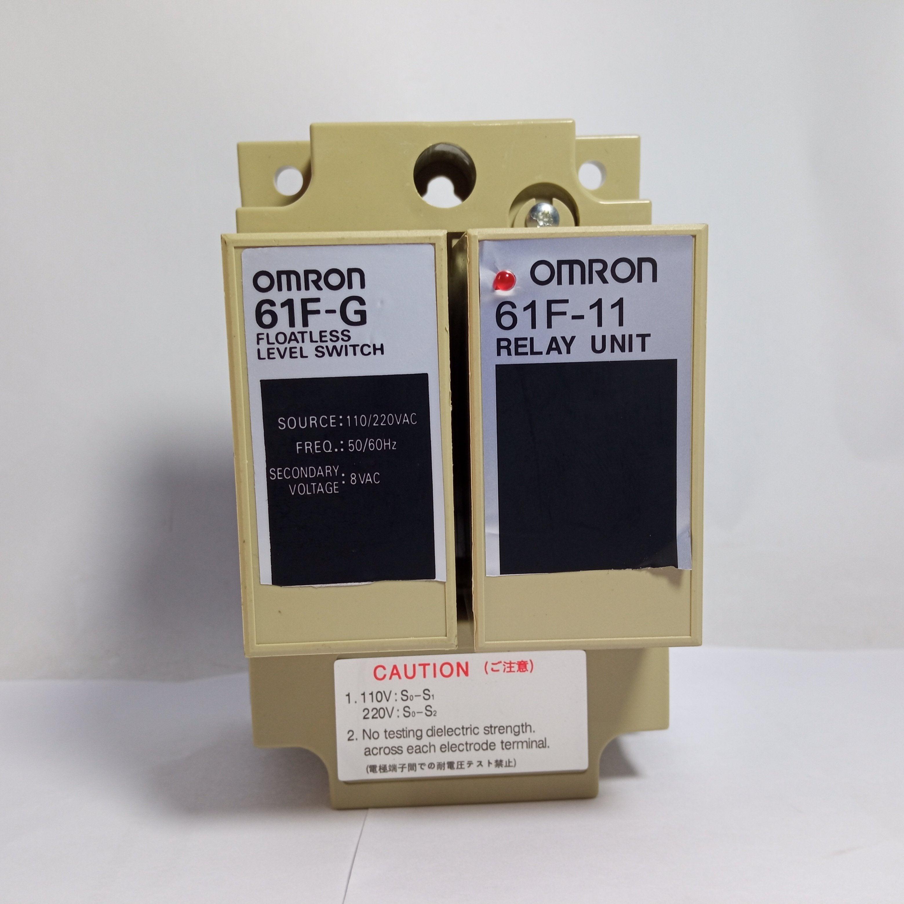 OMRON 61F-G 61F-11 Liquid Level Relay - industryparts.pk
