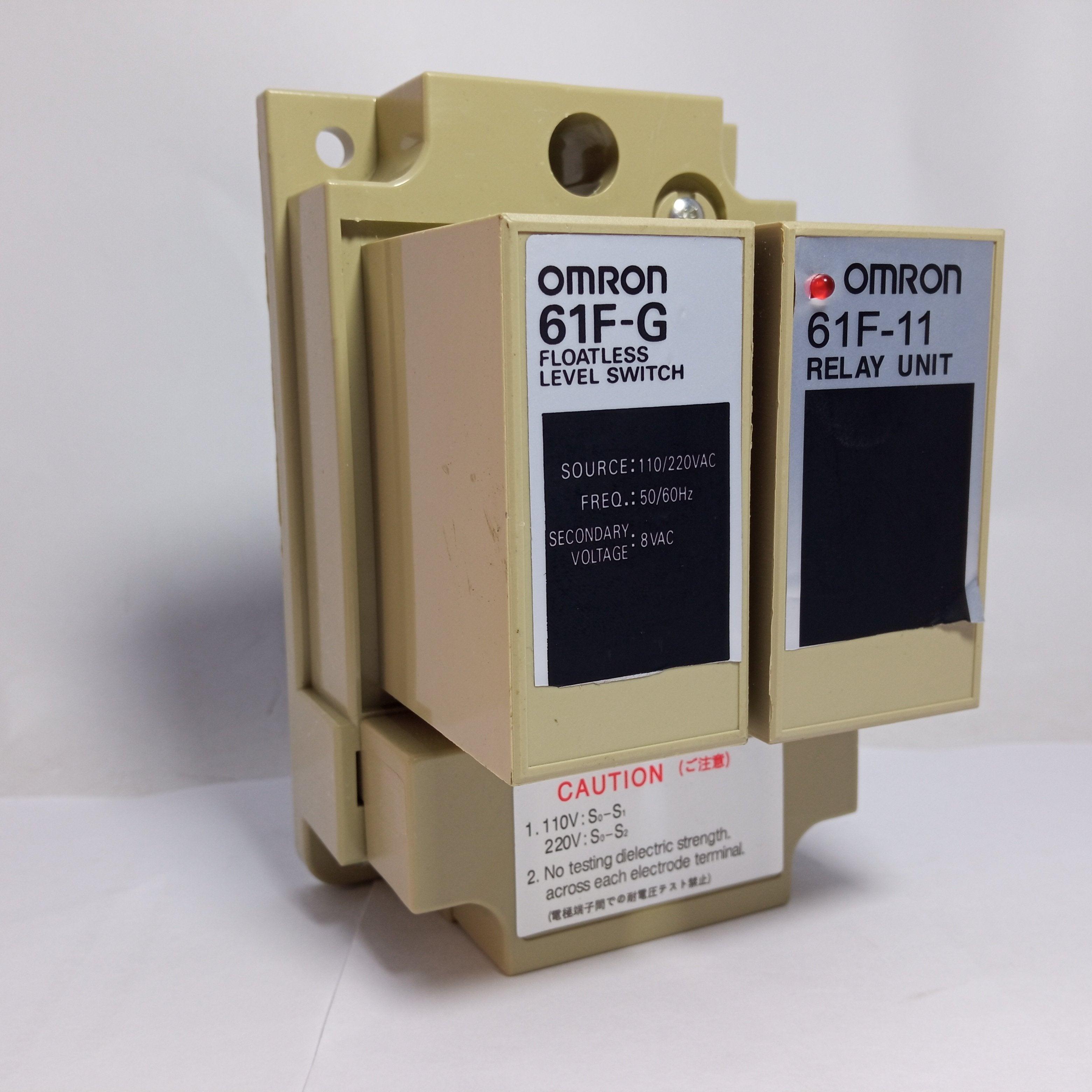 OMRON 61F-G 61F-11 Liquid Level Relay - industryparts.pk