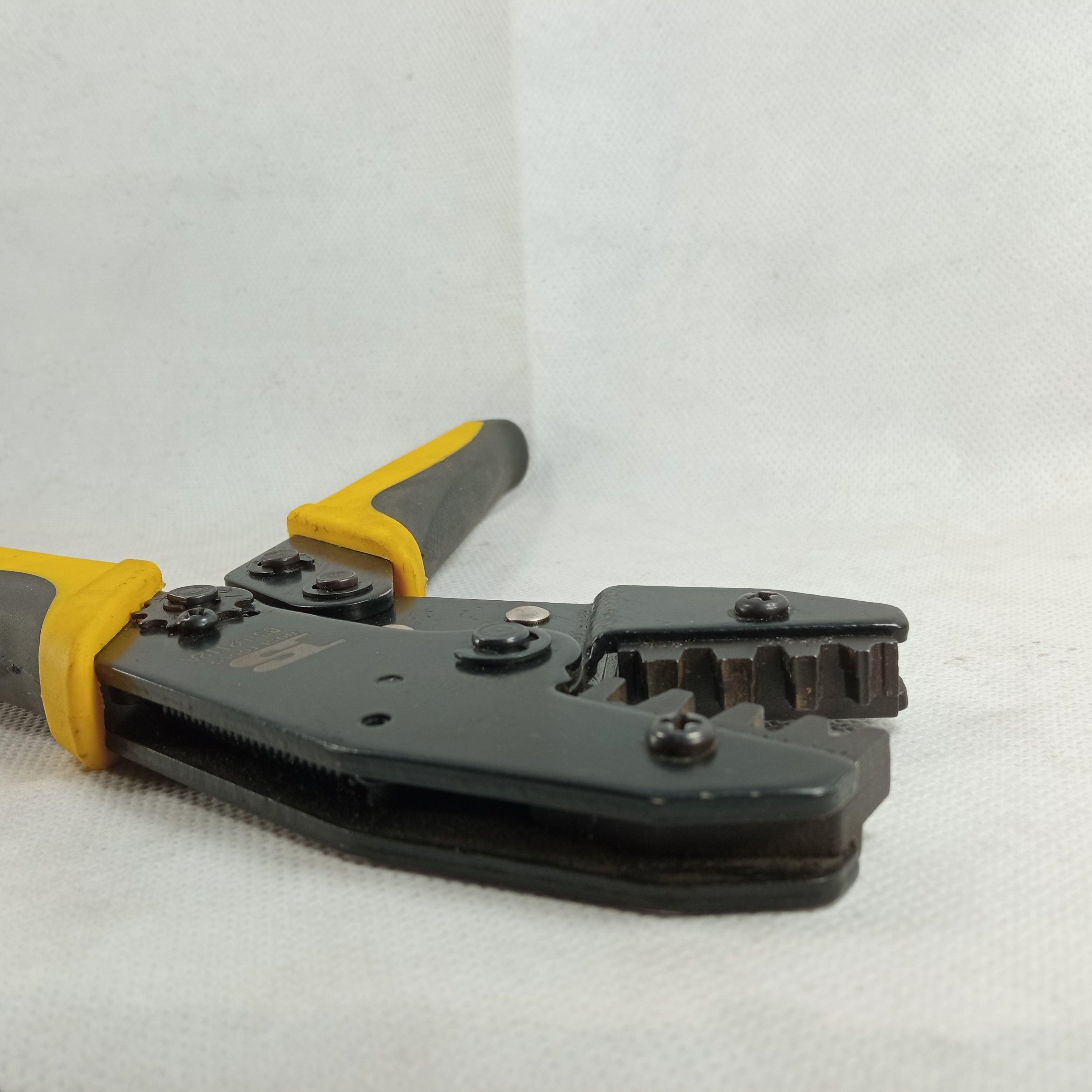 BOSI Hand Insulated Ratchet Terminal Crimping Plier BS-D2112A - industryparts.pk