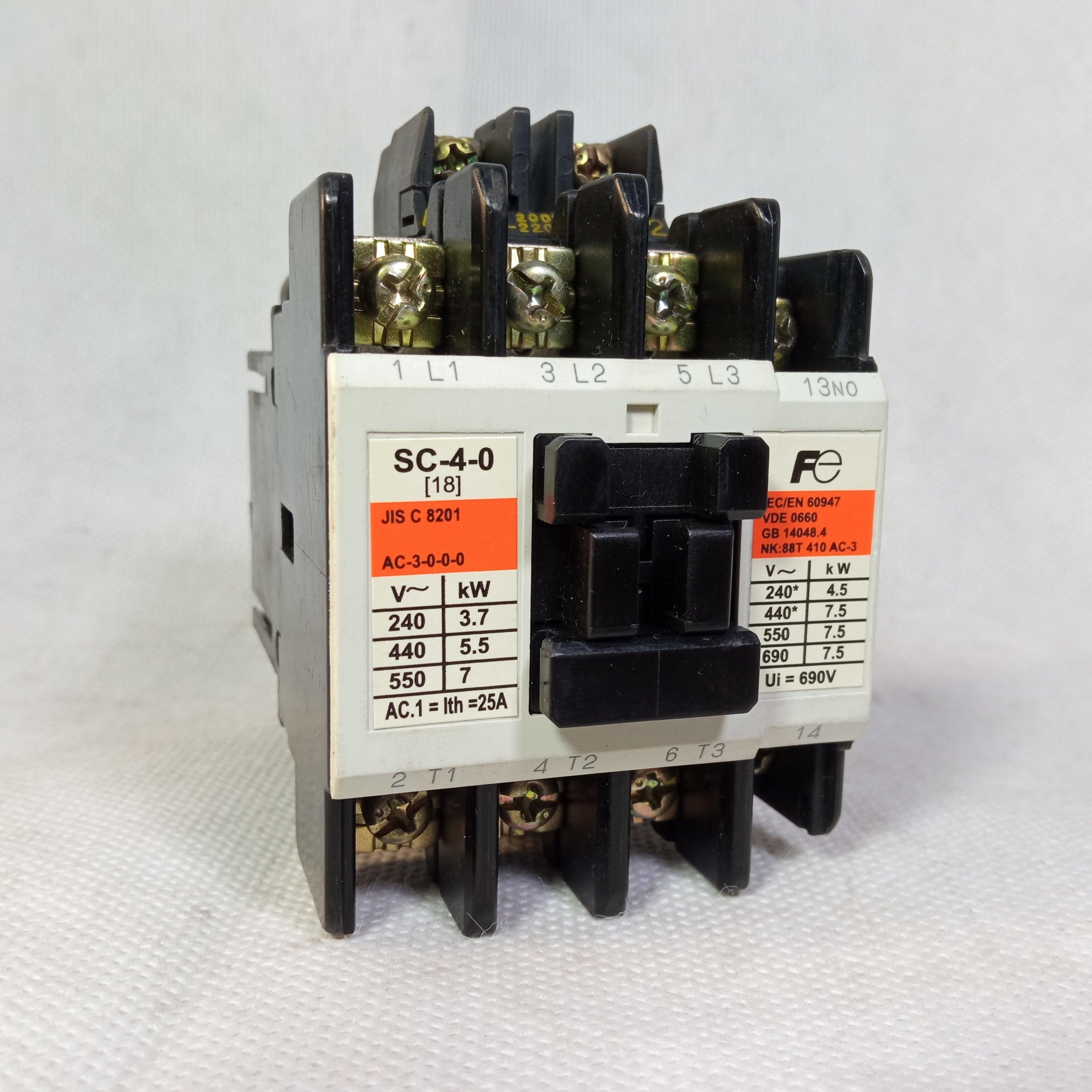 Fuji SC-4-0 Magnetic Contractors Lot in Pakistan - industryparts.pk