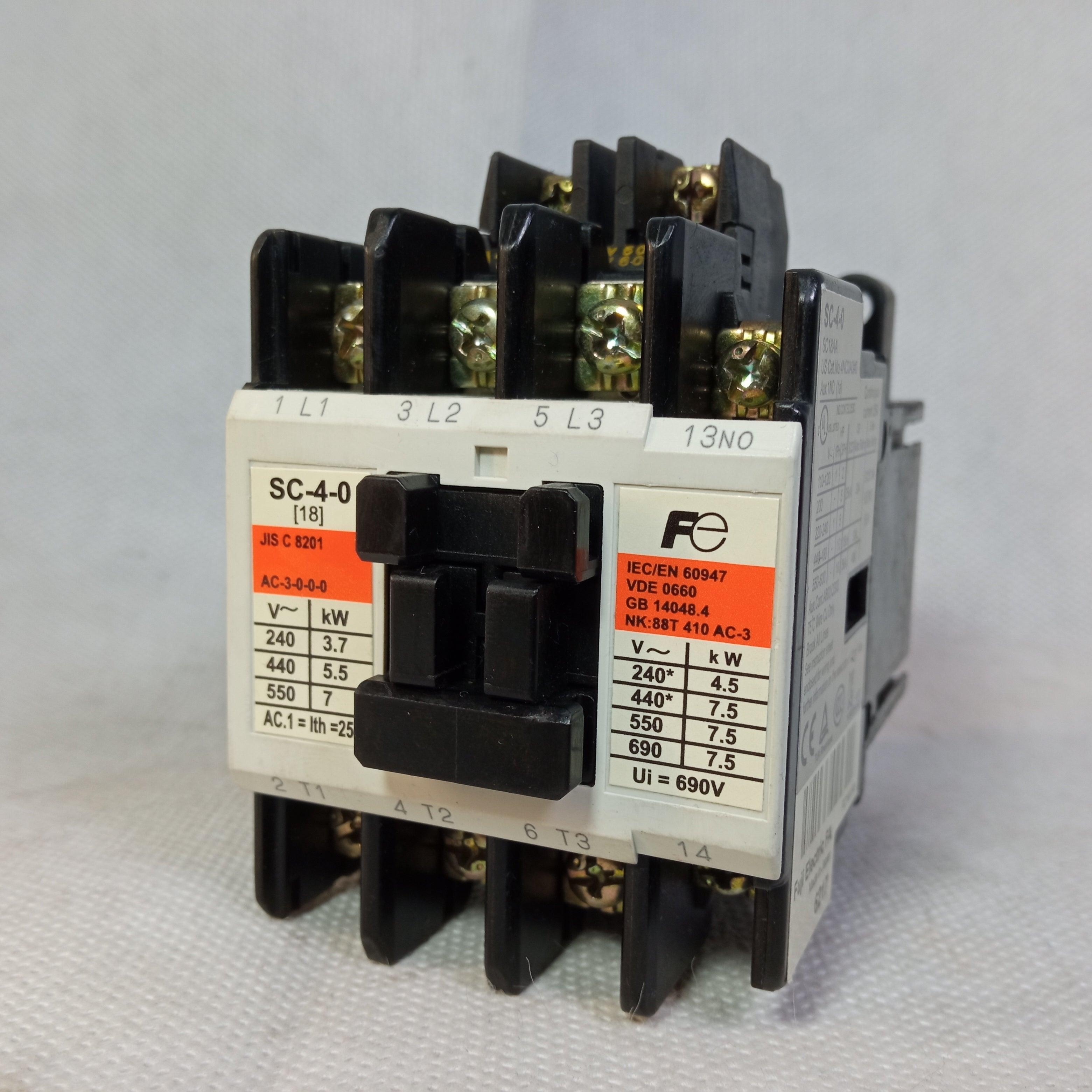 Fuji SC-4-0 Magnetic Contractors Lot in Pakistan - industryparts.pk