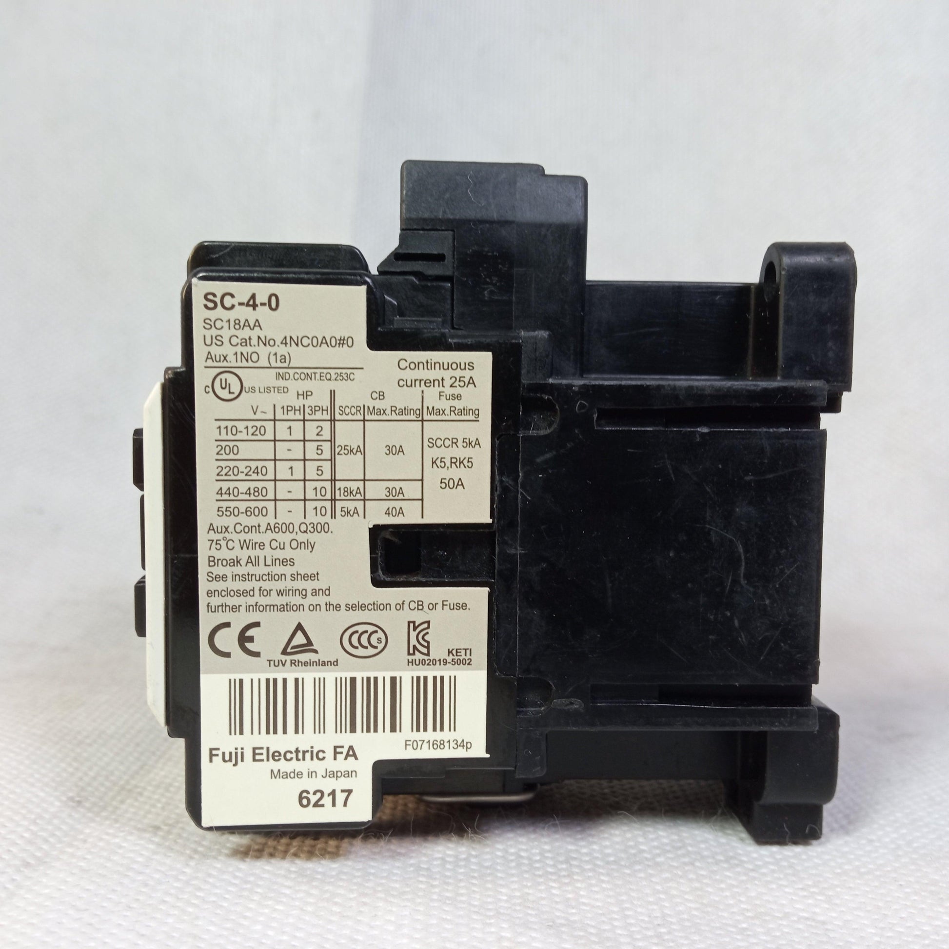 Fuji SC-4-0 Magnetic Contractors Lot in Pakistan - industryparts.pk
