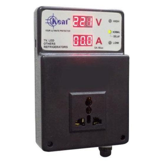 5A AC Voltage Protector for Fridge and Motor With 3 Select able Timer in Pakistan - industryparts.pk
