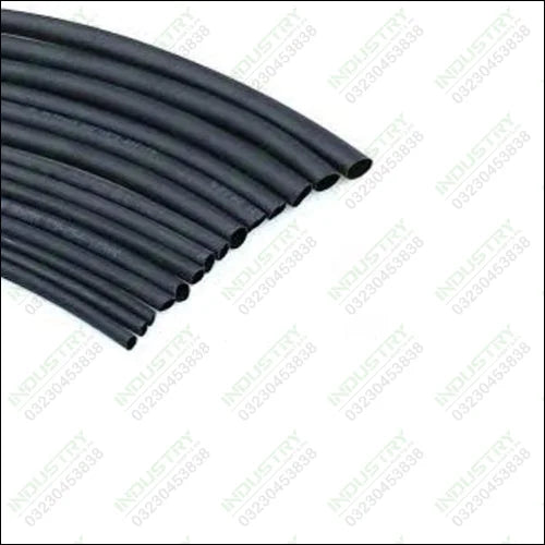 5mm Heat Shrink Sleeve, Heat Shrink Tubing Wrap Sleeves (Black)(100 Meter) - industryparts.pk